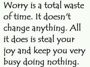 worry