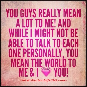 Thank you - letstalkaboutlife365.com